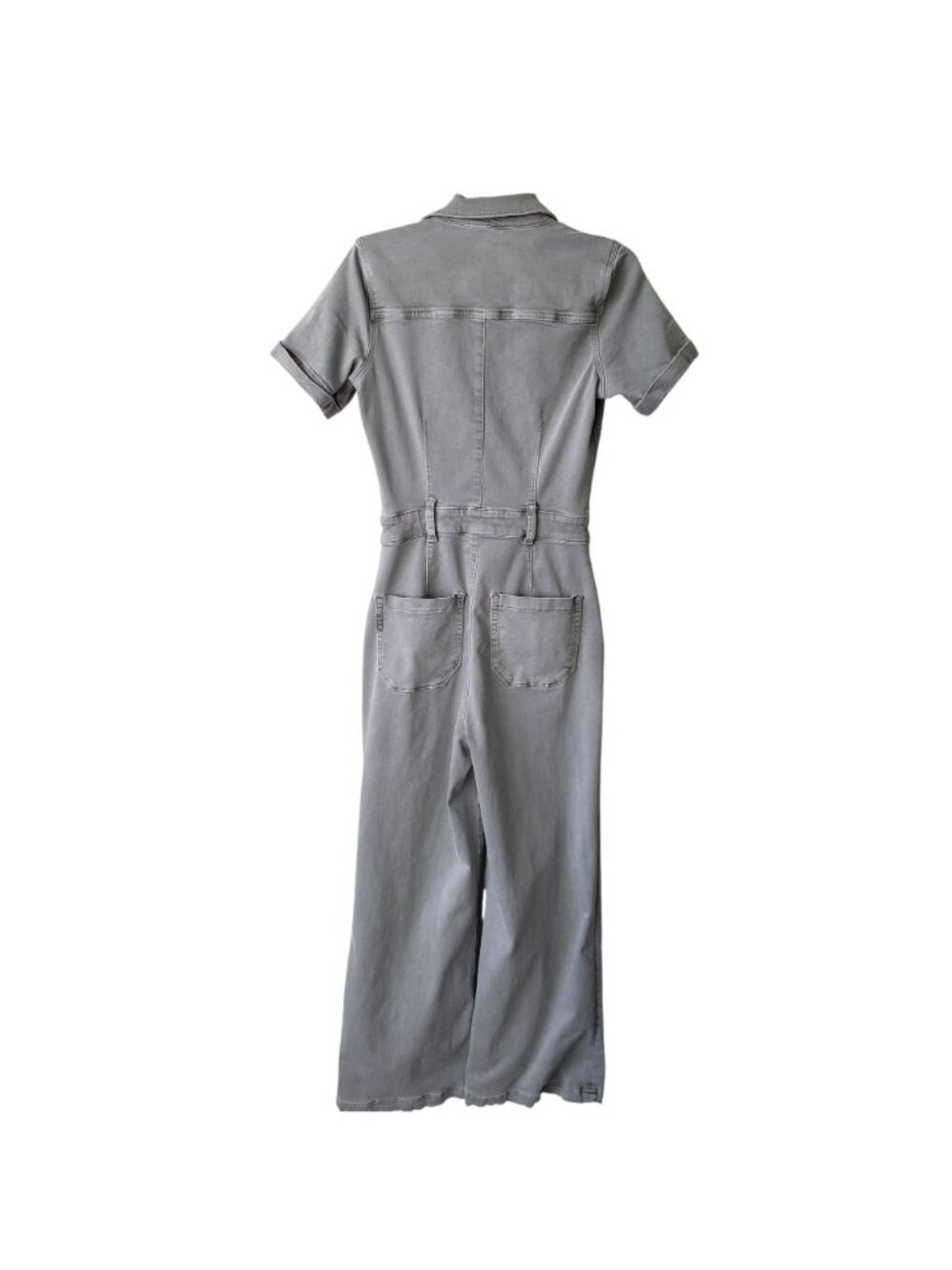 PAIGE $279 Carly Jumpsuit Short Sleeve Wide Leg Drawstring Stretchy - Picture 9 of 15